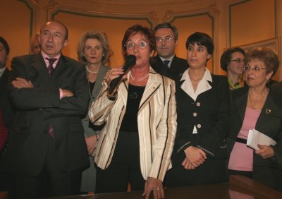 Gérard Collom, Jean-Jacques David, Raymond Barre, Nicole Chevassus, Jacques Chirac, Patrick Bertrand, Eric Limoncini, Bernard Rivalta, Christian Philip, Emmanuel Hamelin, Gilbert Aïassa, Olivier Chatard, Erick Roux de Bézieux, Catherine Moullin, Caroline Catoire, Simone André, Evelyne Haguenauer, Denise Robin, Elodie Humeau, Dominique Nachury, Monique Raymond, Béatrice Brac de la Perrière, Franck Ponsonnet, Alain Vollerin, Bruno Tronel.